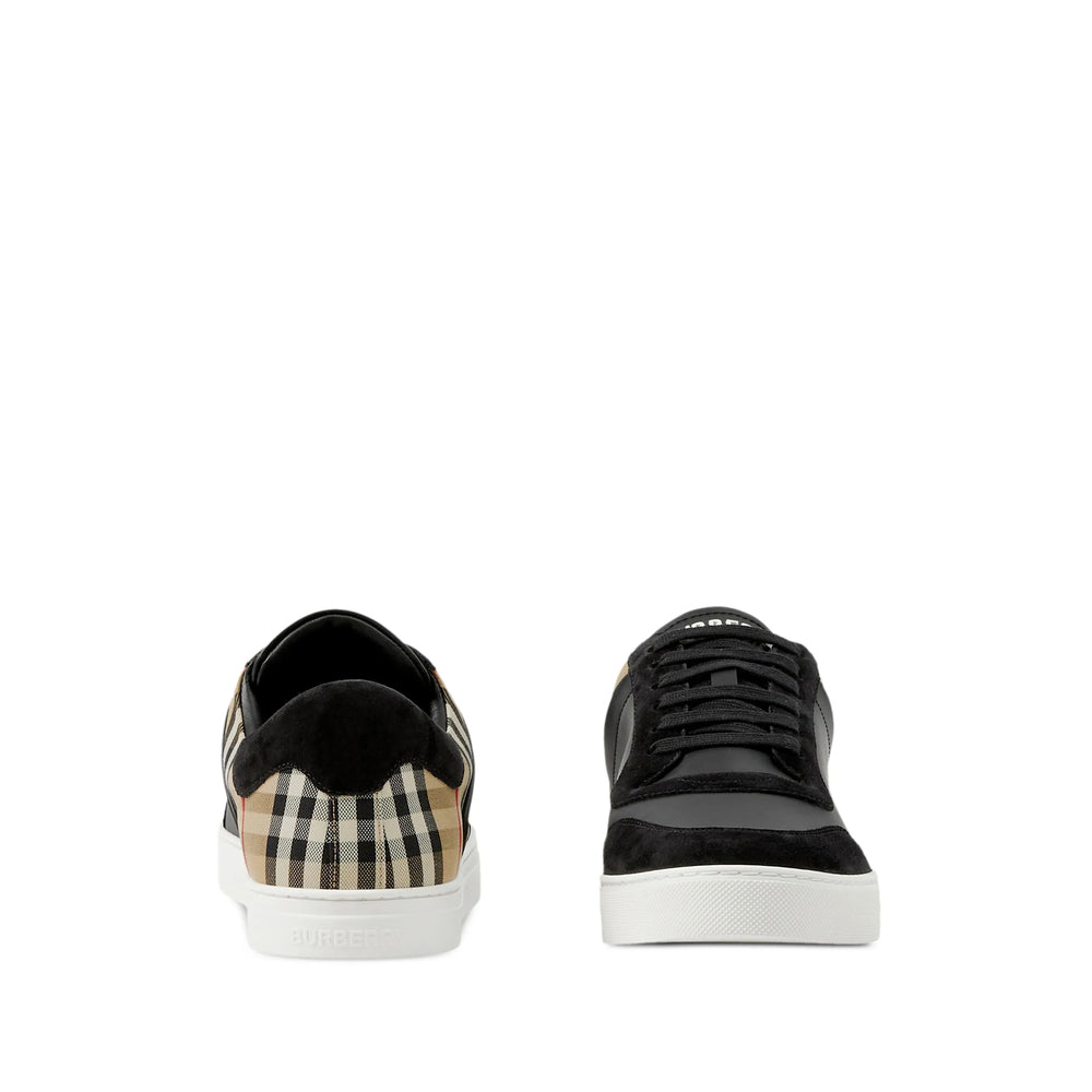 Burberry Black Trainers - Low-Tops Men BURBERRY