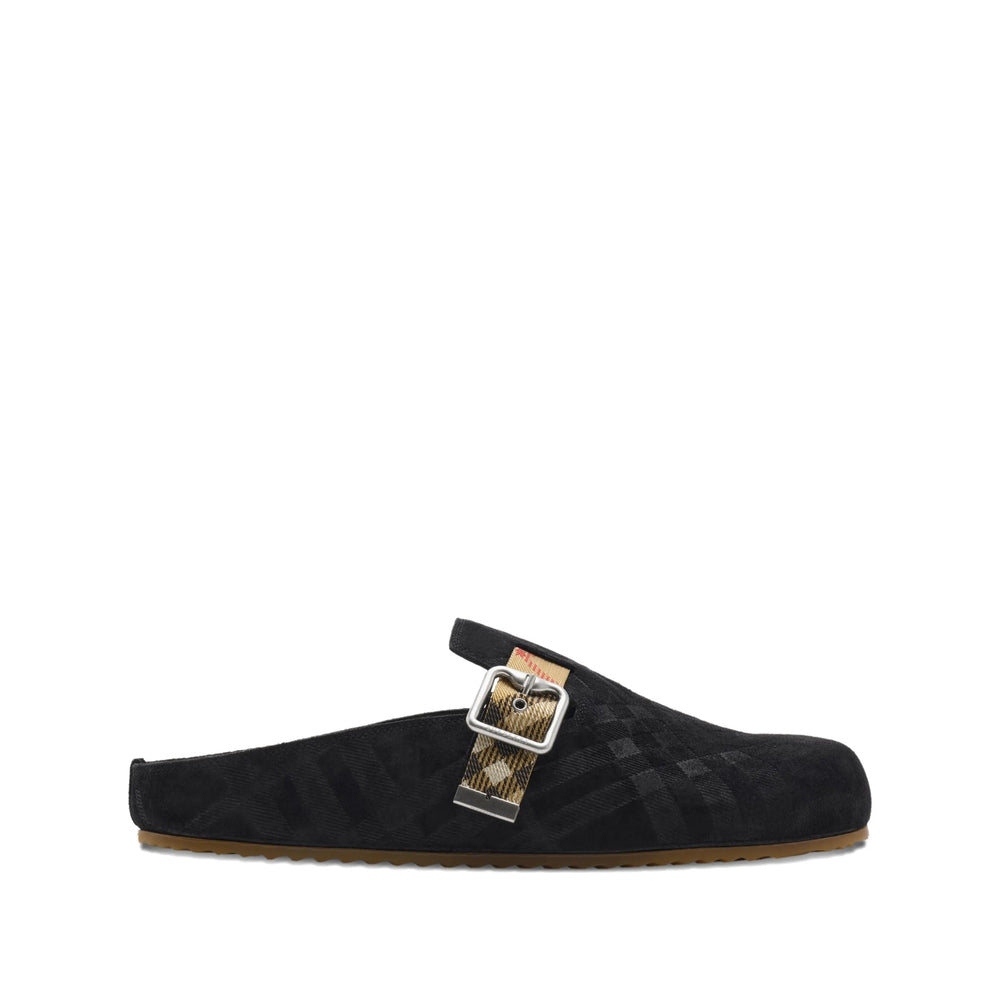 Burberry Black Sandals Men BURBERRY