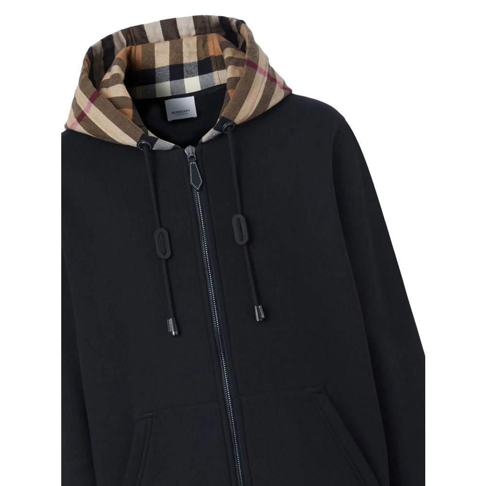 Burberry Black Sweaters & Knitwear - Hoodies Men BURBERRY