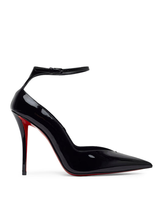 Christian Louboutin Women Erozee 100 Black Patent Décolleté CHRISTIAN LOUBOUTIN