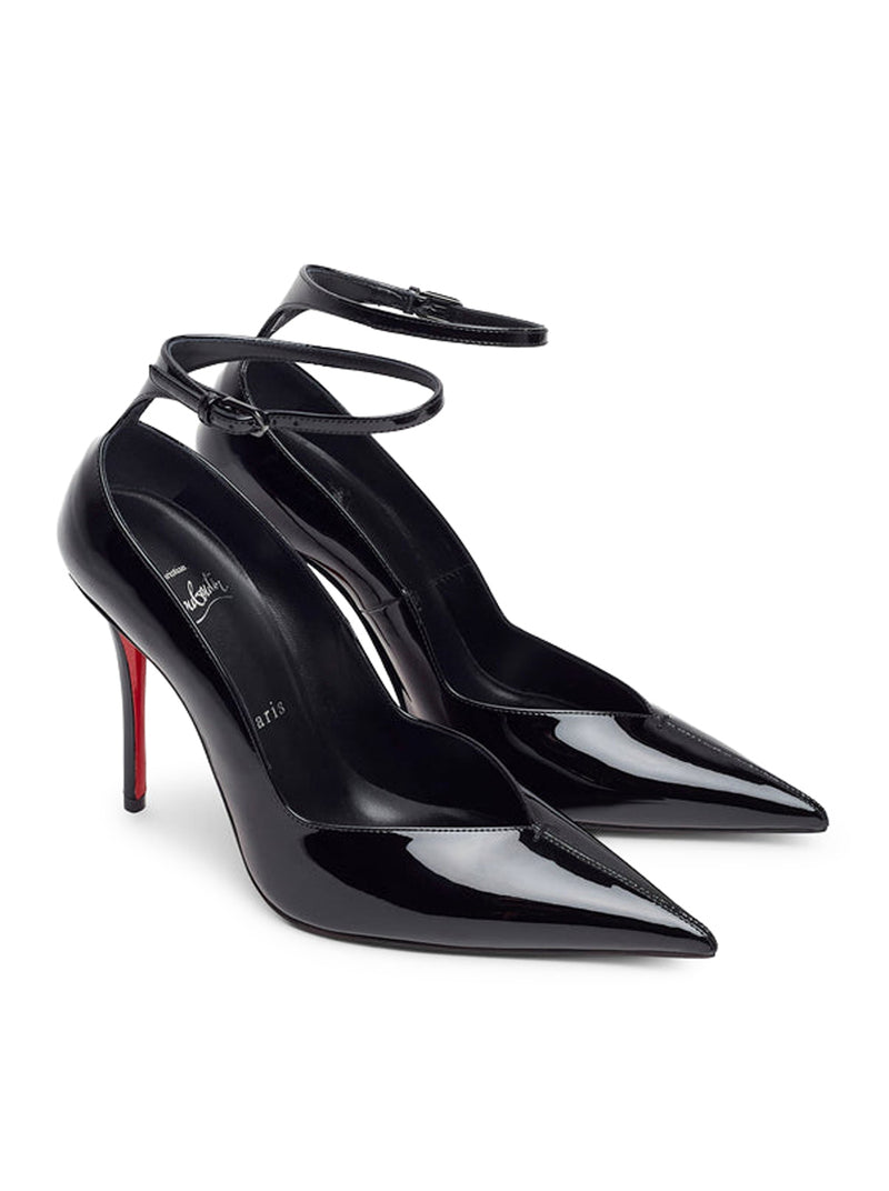 Christian Louboutin Women Erozee 100 Black Patent Décolleté CHRISTIAN LOUBOUTIN