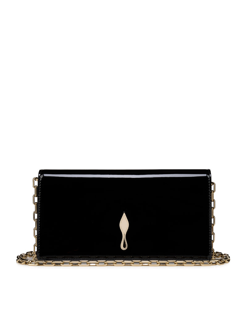 Christian Louboutin Women Bettina Patent Calfskin Clutch CHRISTIAN LOUBOUTIN