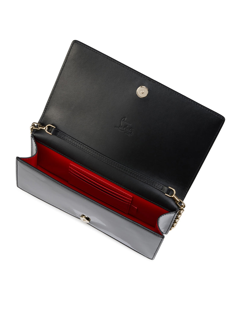 Christian Louboutin Women Bettina Patent Calfskin Clutch CHRISTIAN LOUBOUTIN