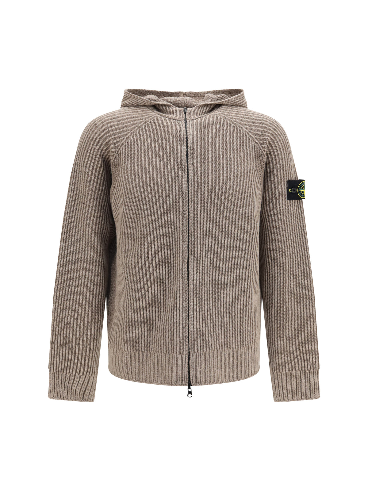 Stone Island Men Hooded Zip-Up Sweater STONE ISLAND
