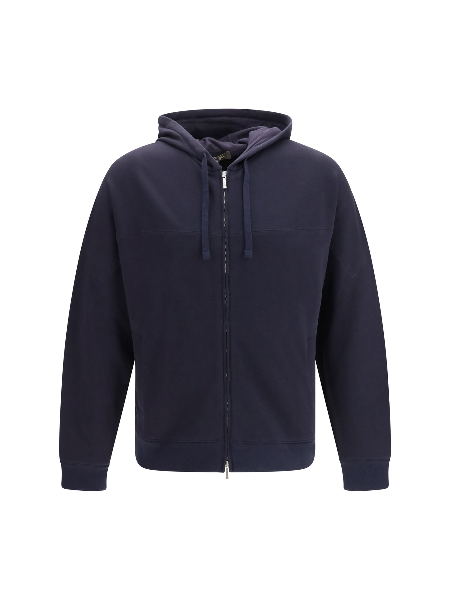 Loro Piana Men Neem Cotton And Cashmere Bomber Hoodie LORO PIANA