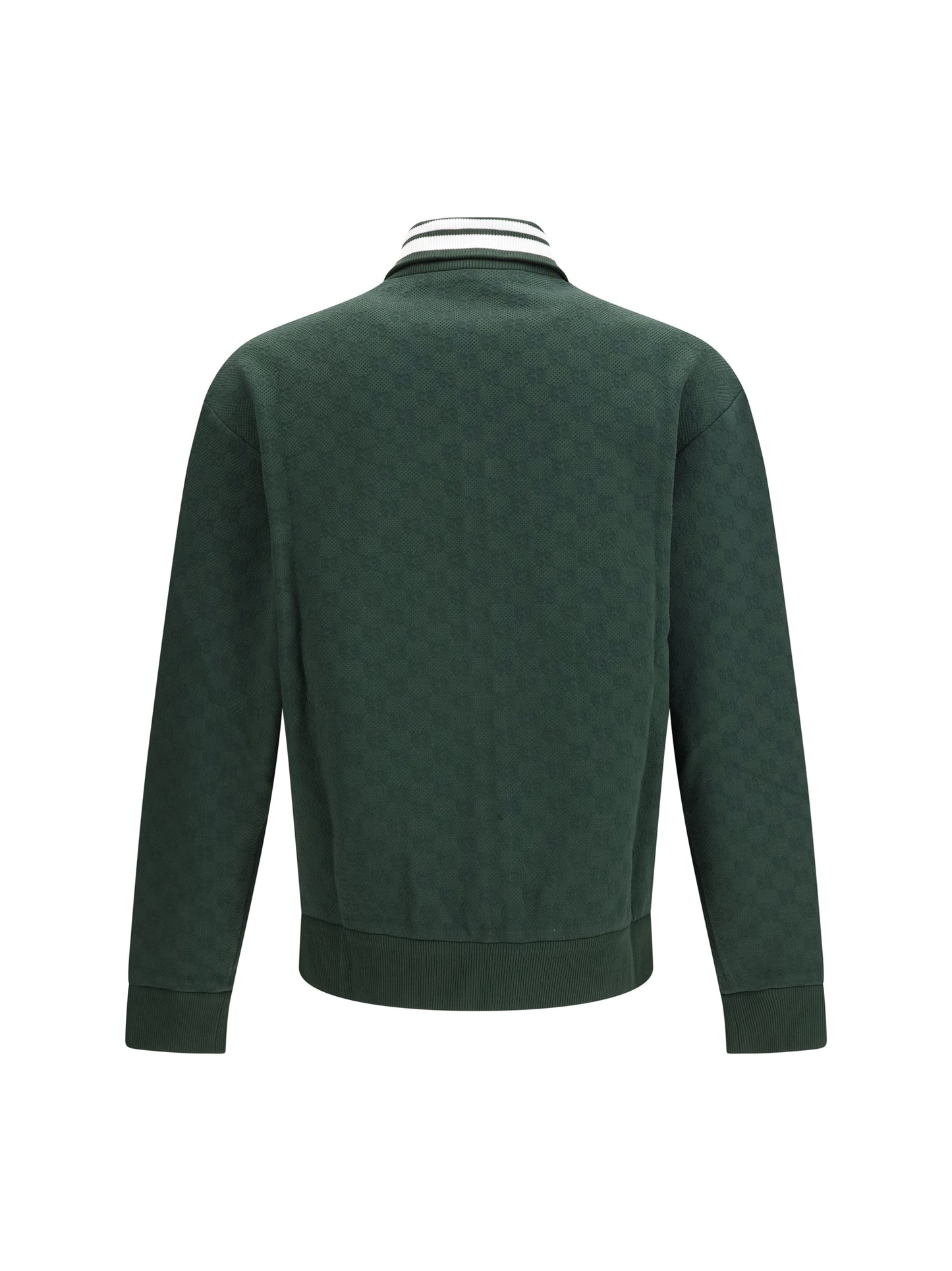 Gucci Men Gg Technical Jersey Zip Jacket GUCCI