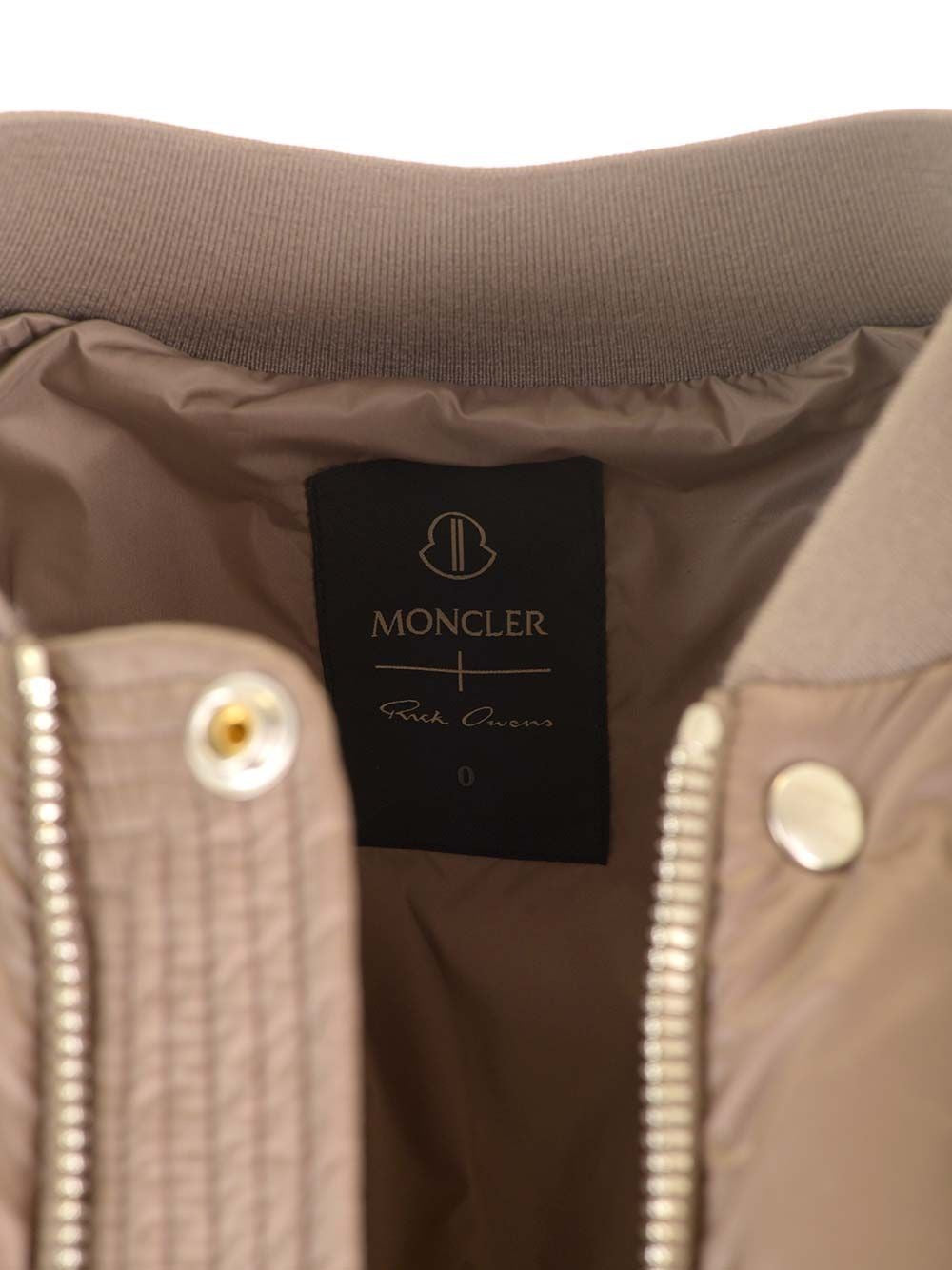 Moncler X Rick Owens Women "Megapenta" Padded Bomber Jacket MONCLER X RICK OWENS