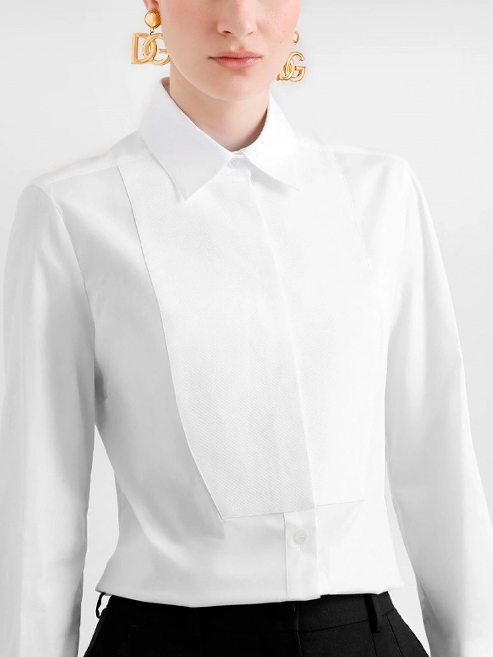 Dolce & Gabbana Women Tuxedo Shirt DOLCE & GABBANA