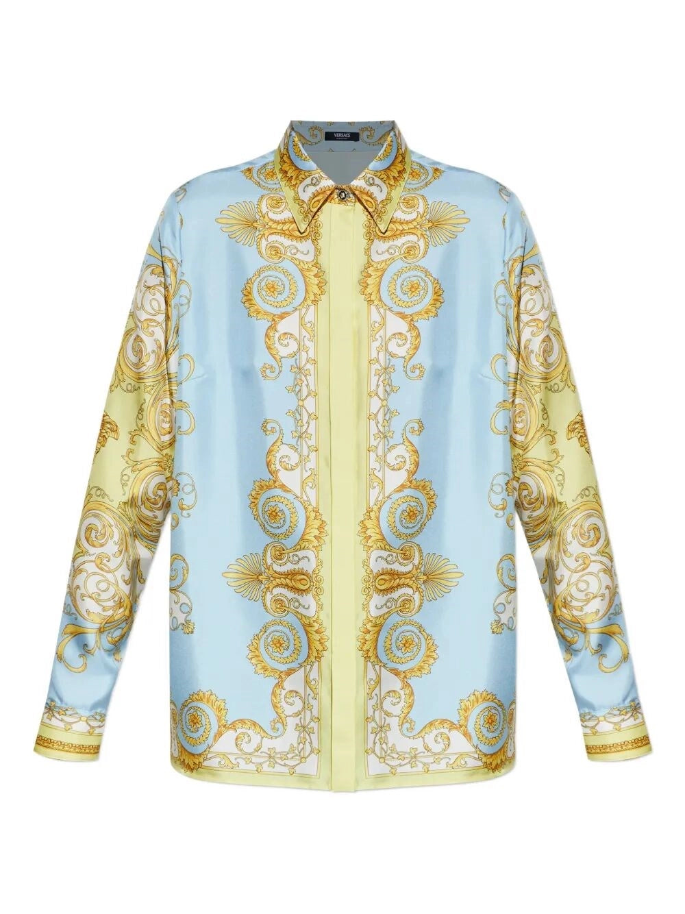 Versace Women Formal Shirt Print `Spring Barocco Foulard Pn 180` VERSACE