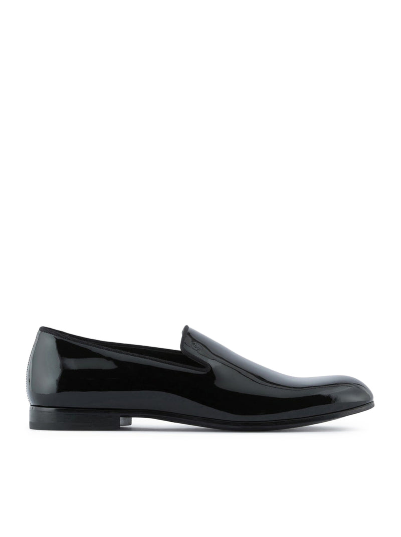 Giorgio Armani Men Patent Leather Loafers GIORGIO ARMANI