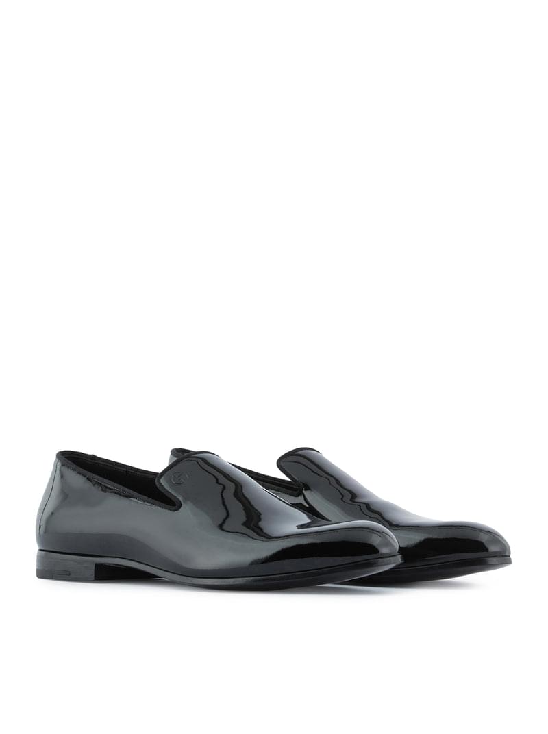 Giorgio Armani Men Patent Leather Loafers GIORGIO ARMANI