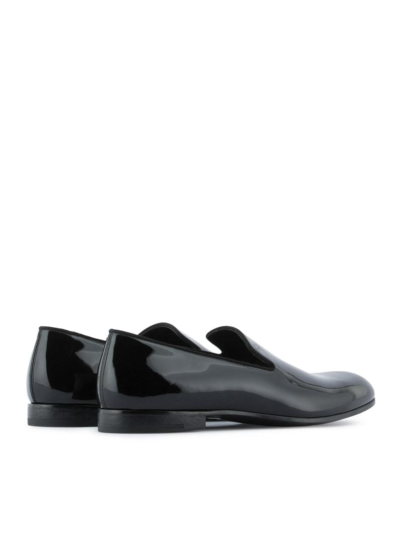 Giorgio Armani Men Patent Leather Loafers GIORGIO ARMANI