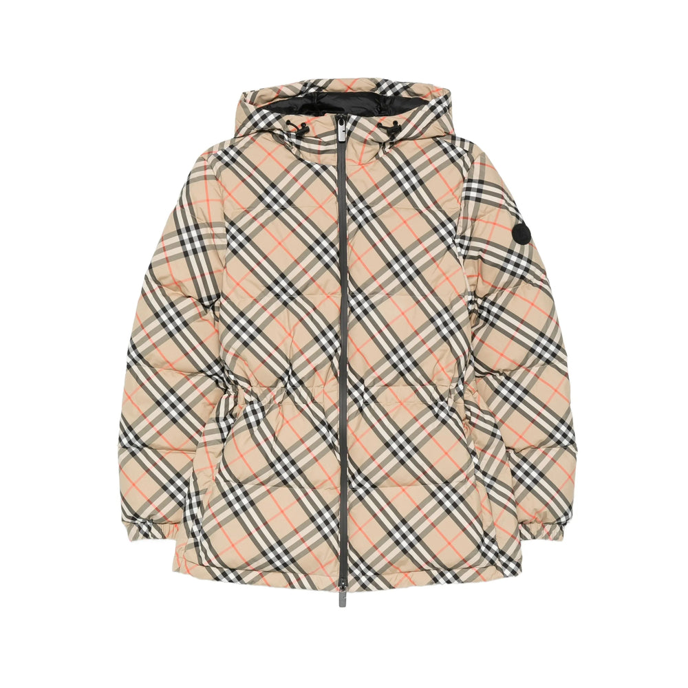Burberry Neutrals Jackets - Puffer Jackets Women BURBERRY