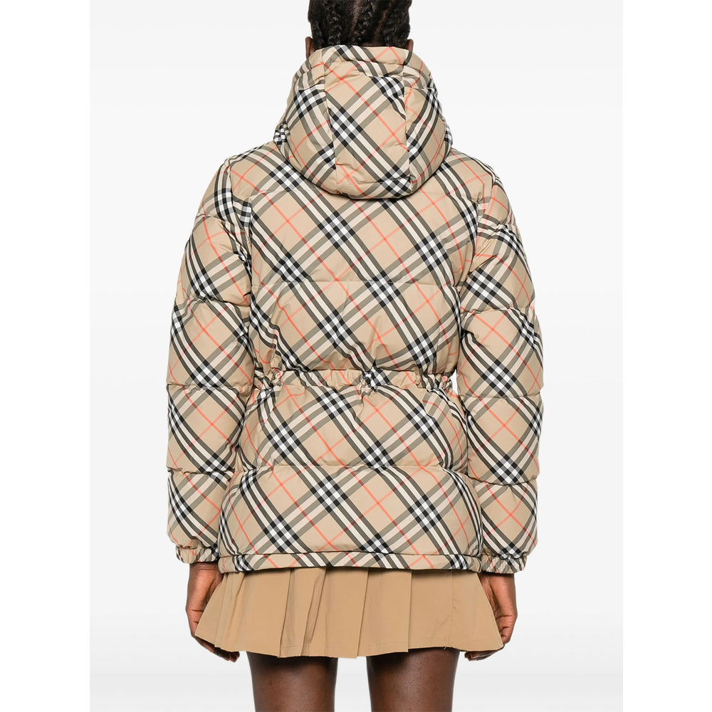Burberry Neutrals Jackets - Puffer Jackets Women BURBERRY