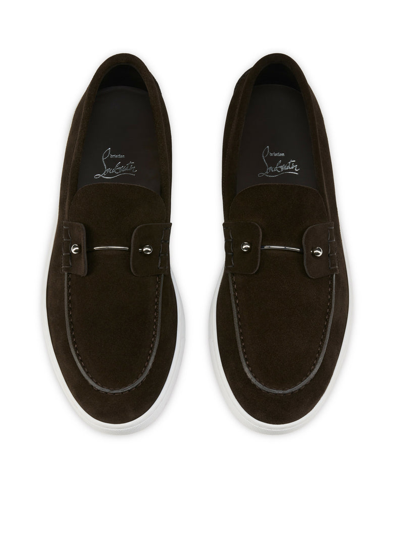 Christian Louboutin Men Chambeliboat Leather Loafers CHRISTIAN LOUBOUTIN