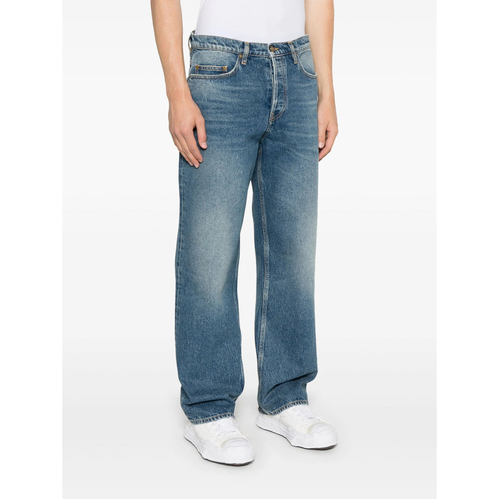 Golden Goose Blue Denim - Regular & Straight-Leg Jeans Men GOLDEN GOOSE