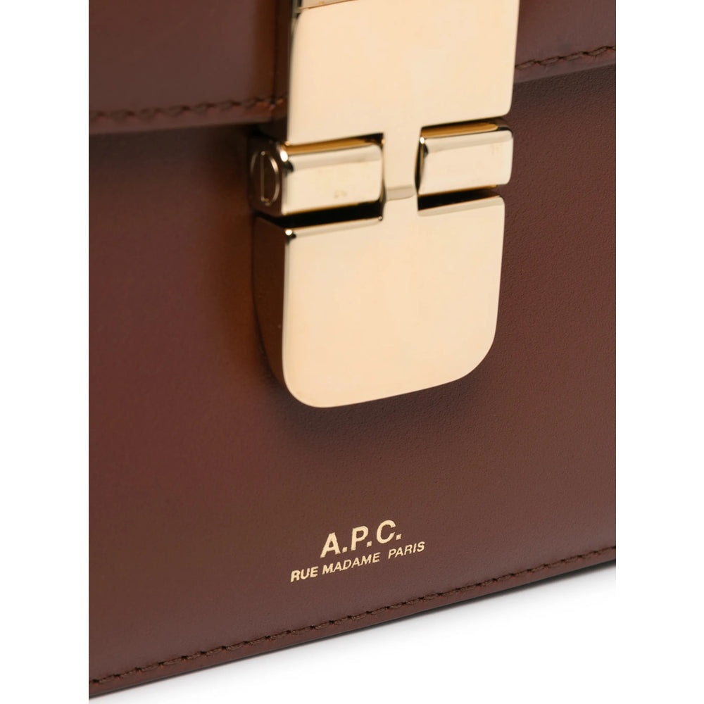 A.P.C. Brown Shoulder Bags Men A.P.C.