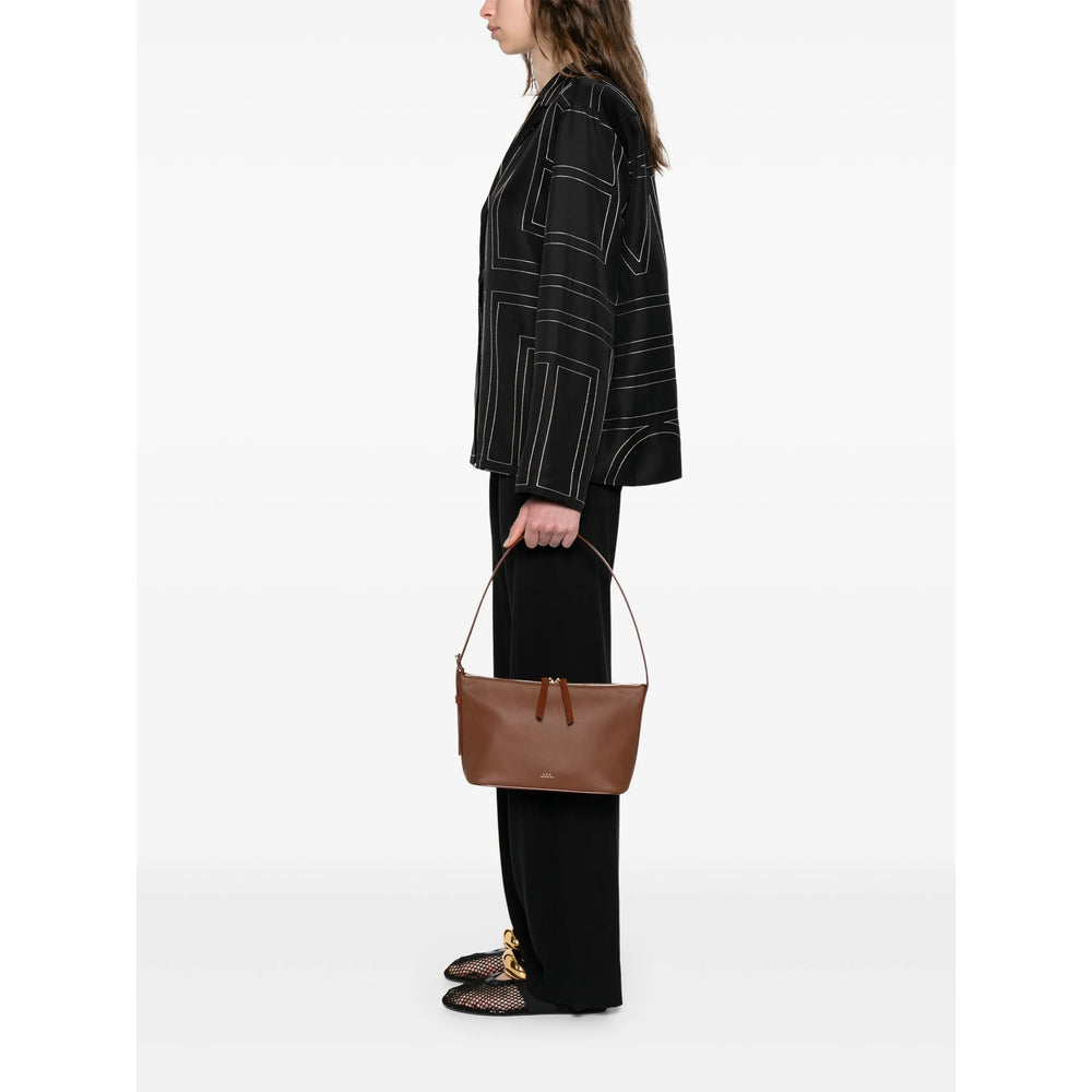 A.P.C. Brown Shoulder Bags Women A.P.C.