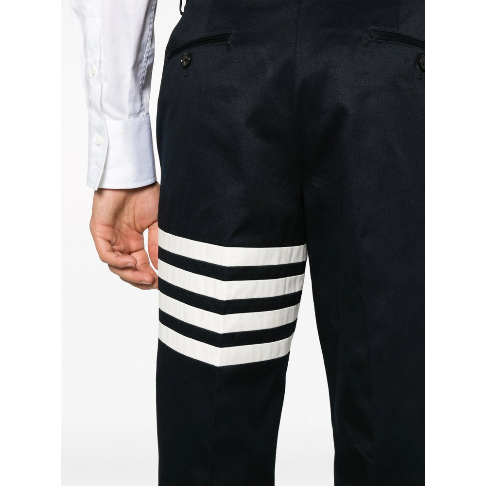 Thom Browne Blue Trousers - Chinos Men THOM BROWNE