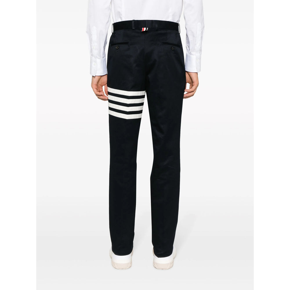 Thom Browne Blue Trousers - Chinos Men THOM BROWNE