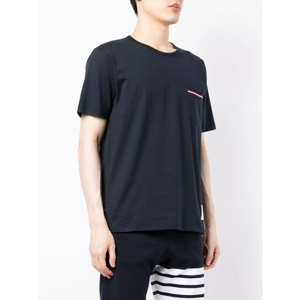 Thom Browne Blue T-Shirts & Vests - T-Shirts Men THOM BROWNE