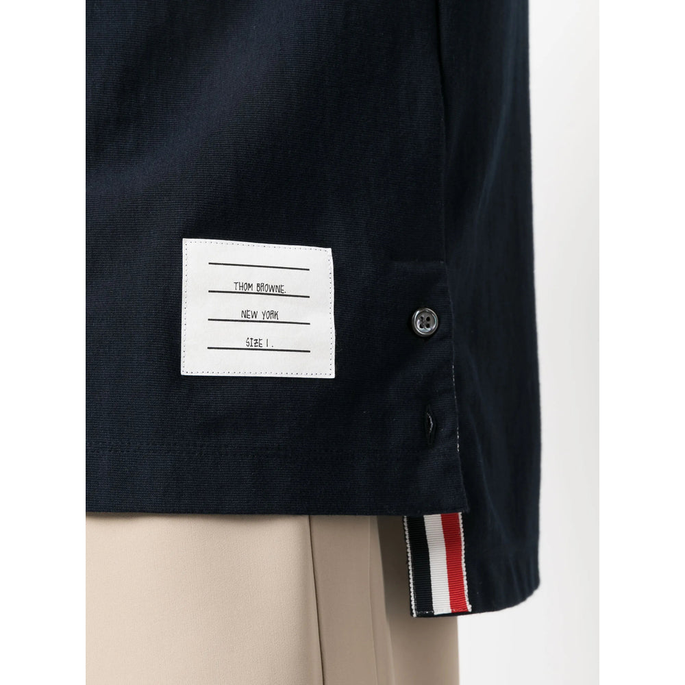 Thom Browne Blue T-Shirts & Vests - T-Shirts Men THOM BROWNE