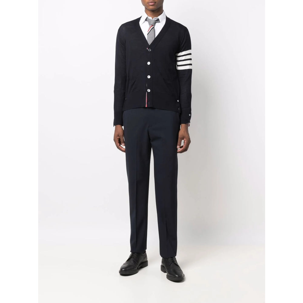 Thom Browne Blue Sweaters & Knitwear - Cardigans Men THOM BROWNE