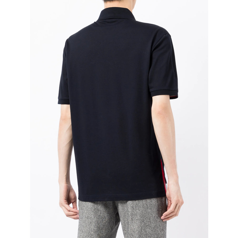 Thom Browne Blue Polo Shirts Men THOM BROWNE