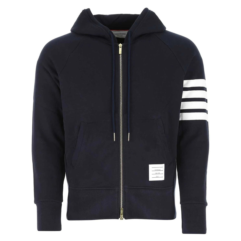 Thom Browne Blue Sweaters & Knitwear - Hoodies Men THOM BROWNE