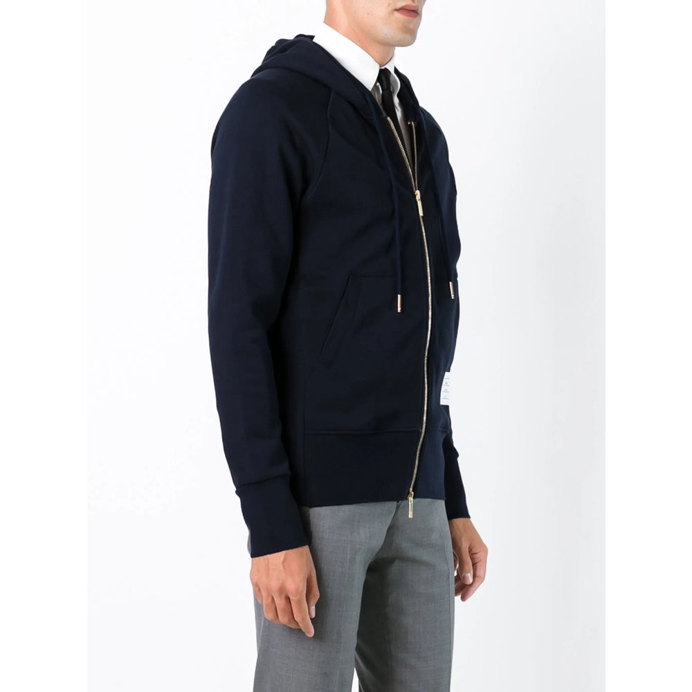 Thom Browne Blue Sweaters & Knitwear - Hoodies Men THOM BROWNE