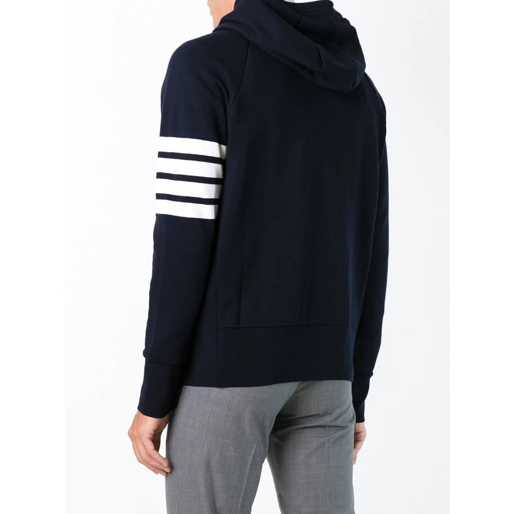 Thom Browne Blue Sweaters & Knitwear - Hoodies Men THOM BROWNE