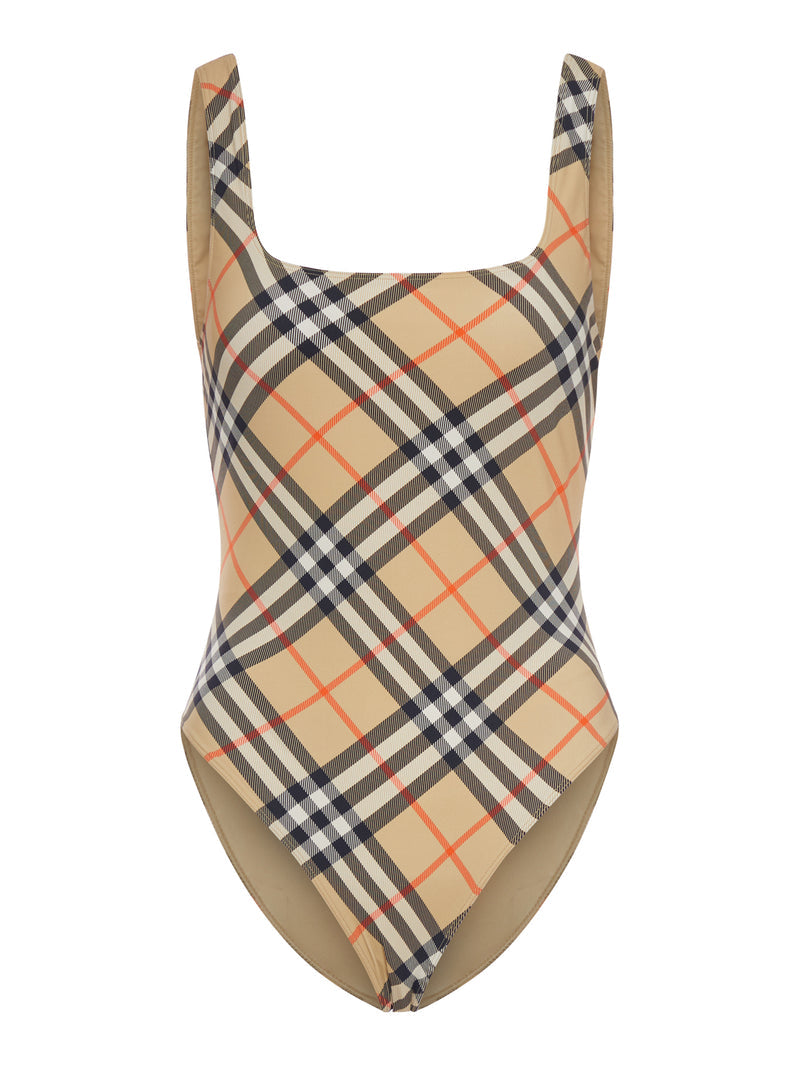 Burberry Women Check Swimsuit BURBERRY