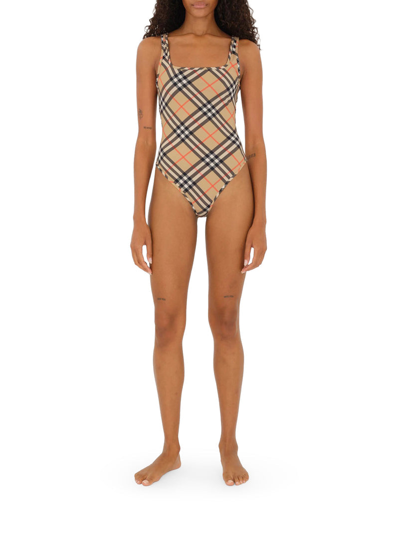 Burberry Women Check Swimsuit BURBERRY