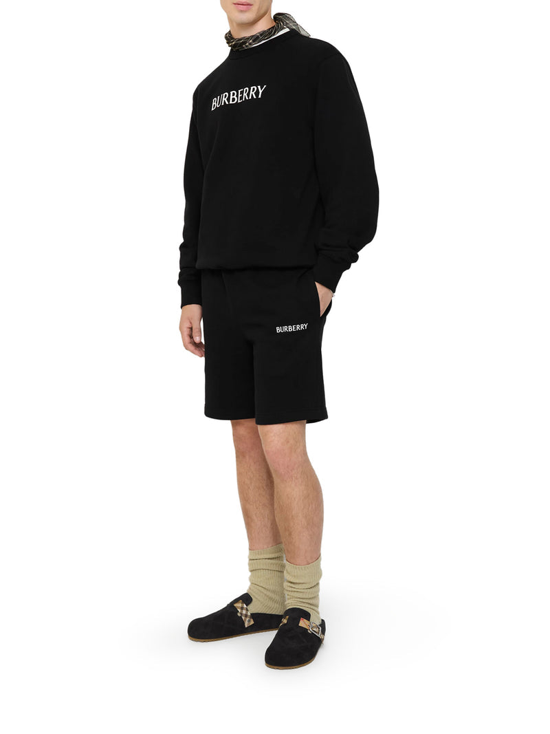 Burberry Men Cotton Shorts With Logo BURBERRY