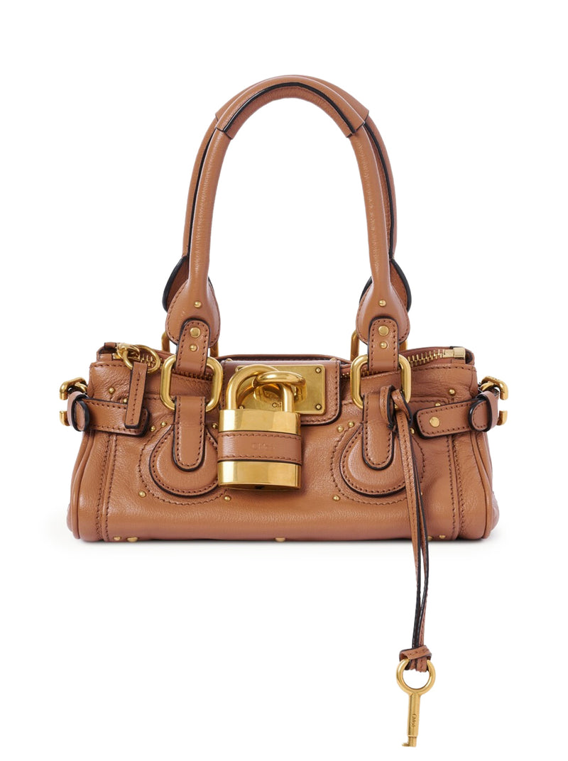 Chloe` Women Small Paddington Bag In Grainy Leather CHLOE