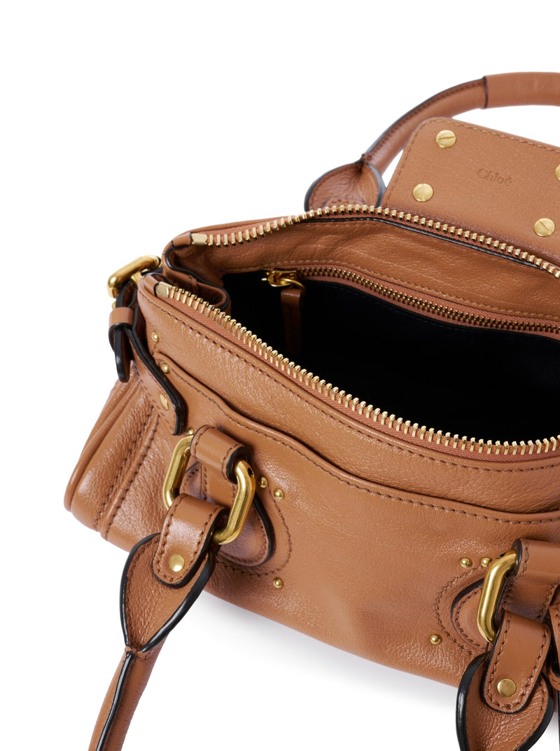 Chloe` Women Small Paddington Bag In Grainy Leather CHLOE