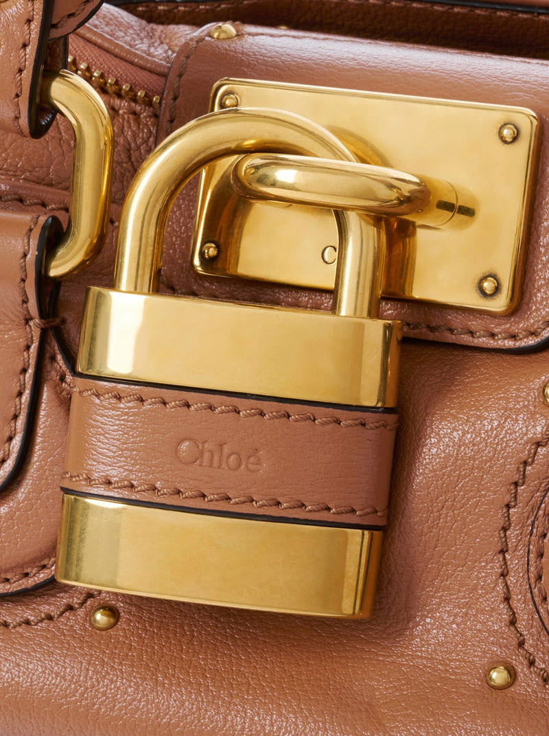 Chloe` Women Small Paddington Bag In Grainy Leather CHLOE