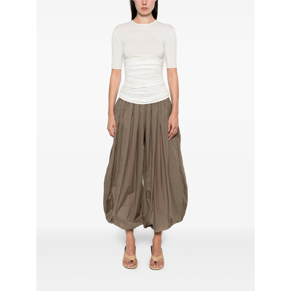 Alaïa White Tops - T-Shirts & Jerseys Women ALAIA
