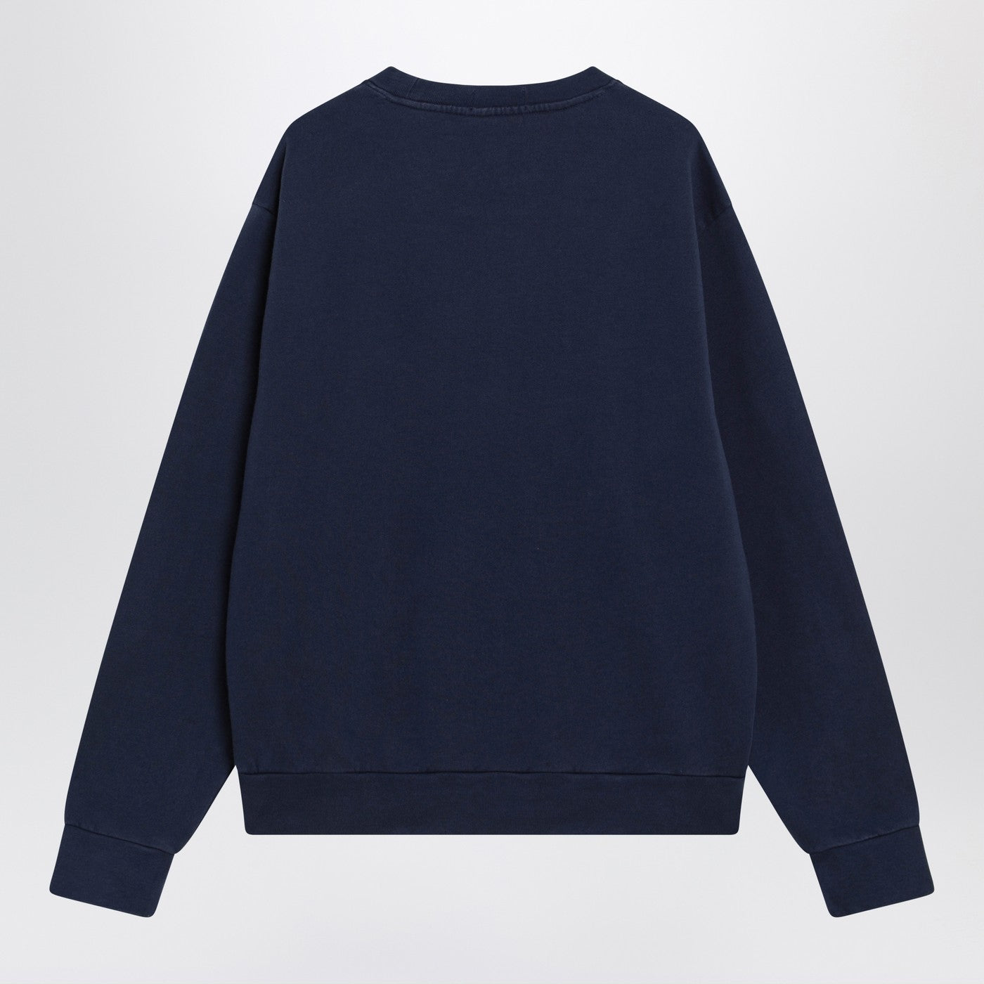 Polo Ralph Lauren Navy Blue Cotton Crew-Neck Sweatshirt Men Polo Ralph Lauren