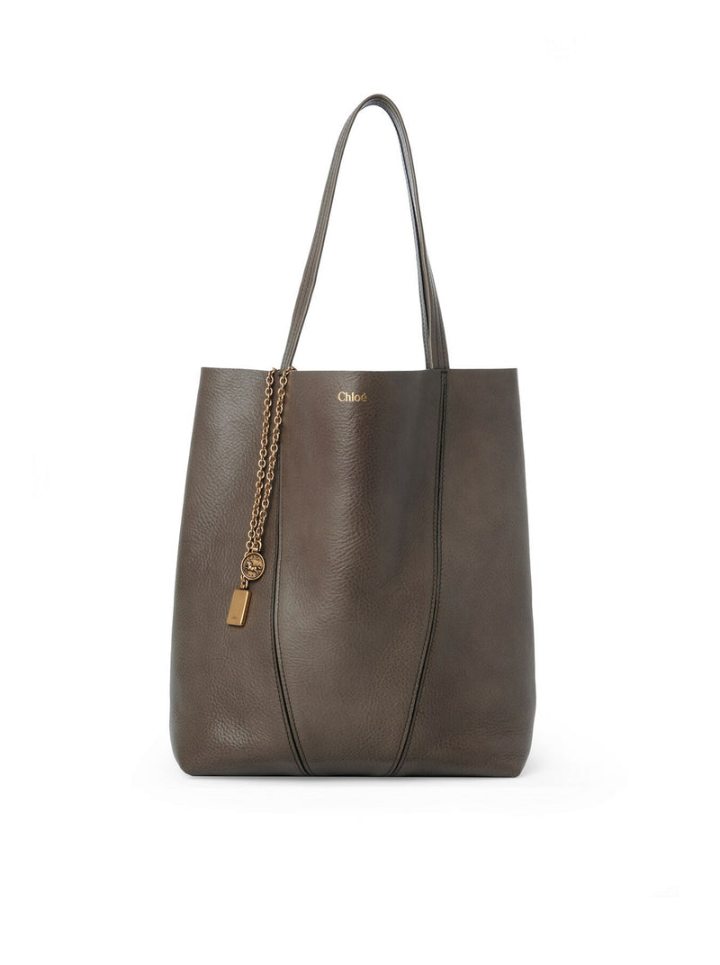Chloe` Women Chloé Spin Tote Bag In Granate Leather CHLOE