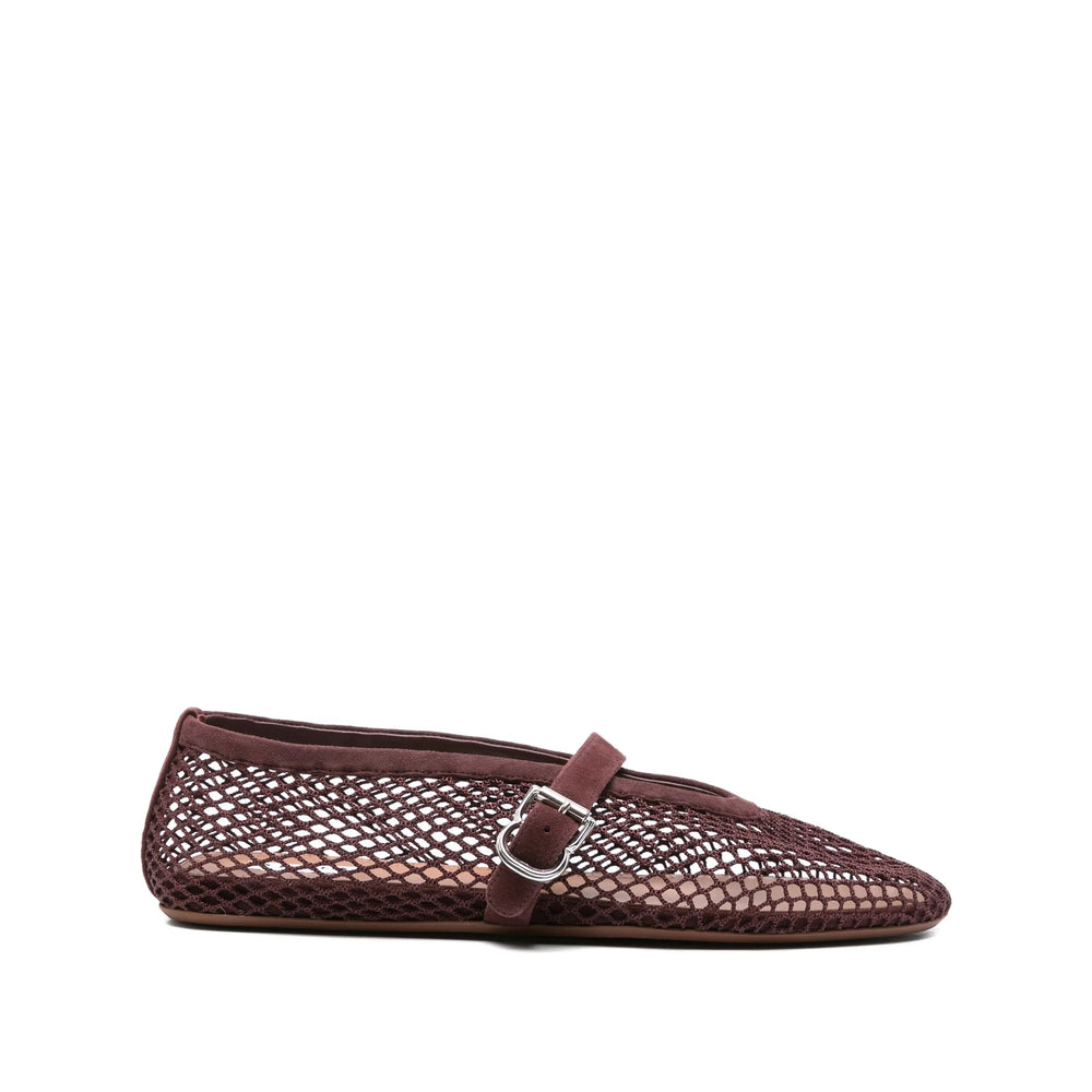 Alaïa Red Ballet Flats Women