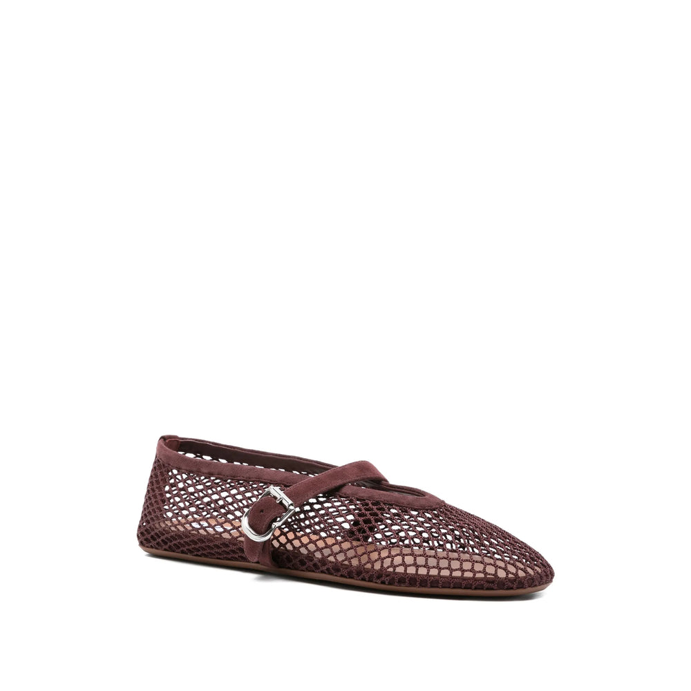 Alaïa Red Ballet Flats Women