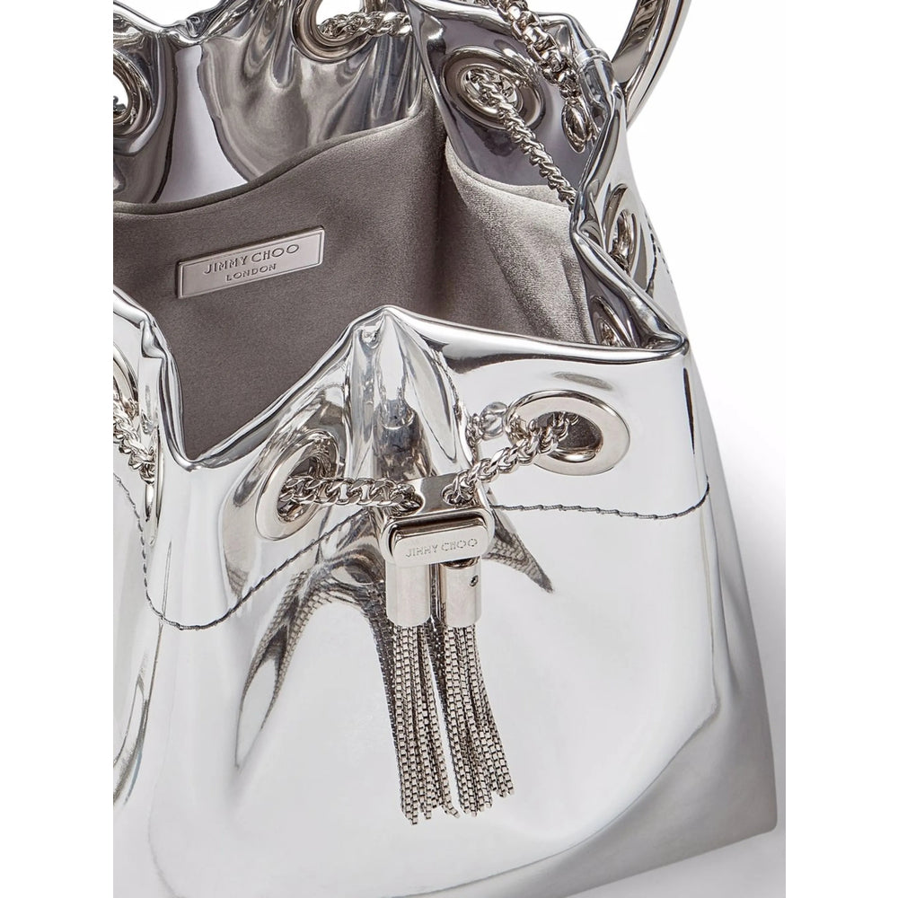 Jimmy Choo Silver Bucket Bags Women JIMMY CHOO