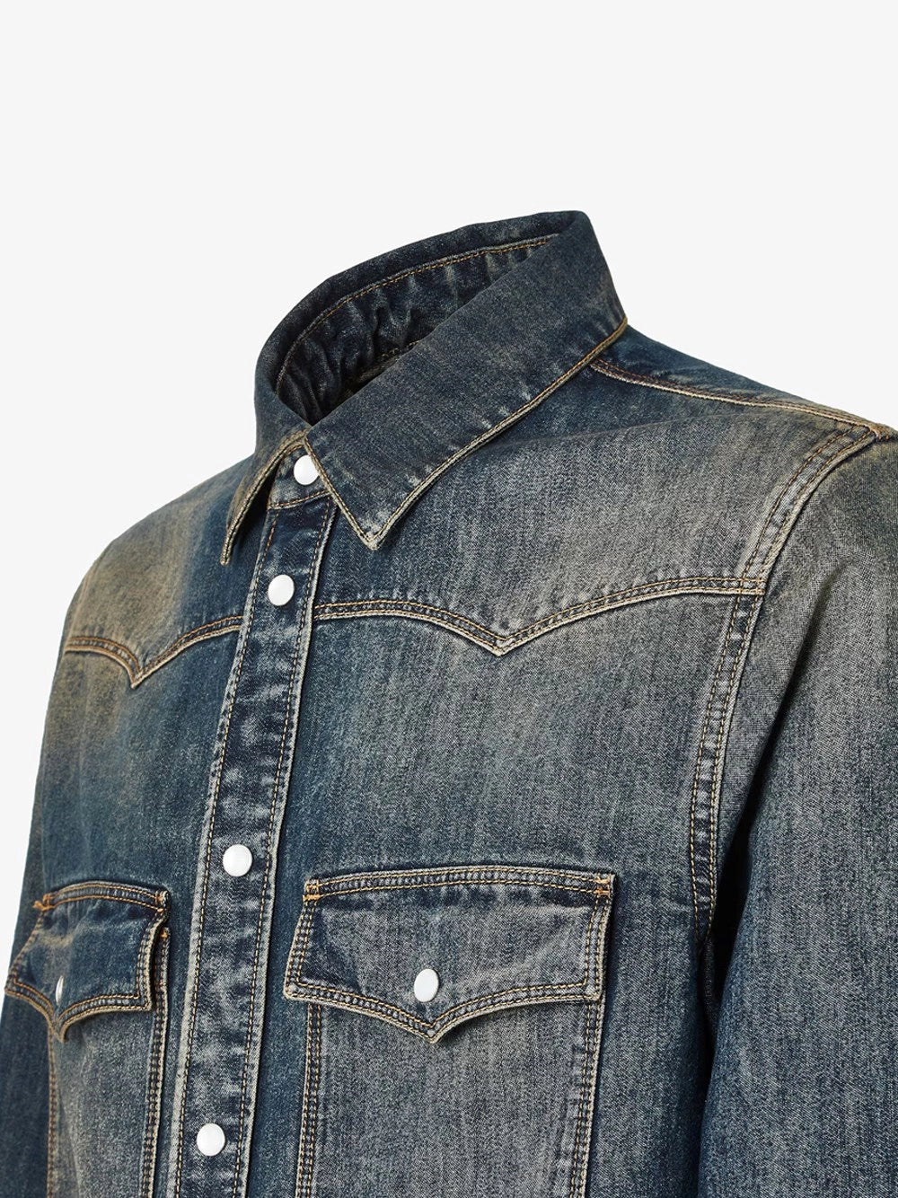 Fendi Men Denim Shirt FENDI