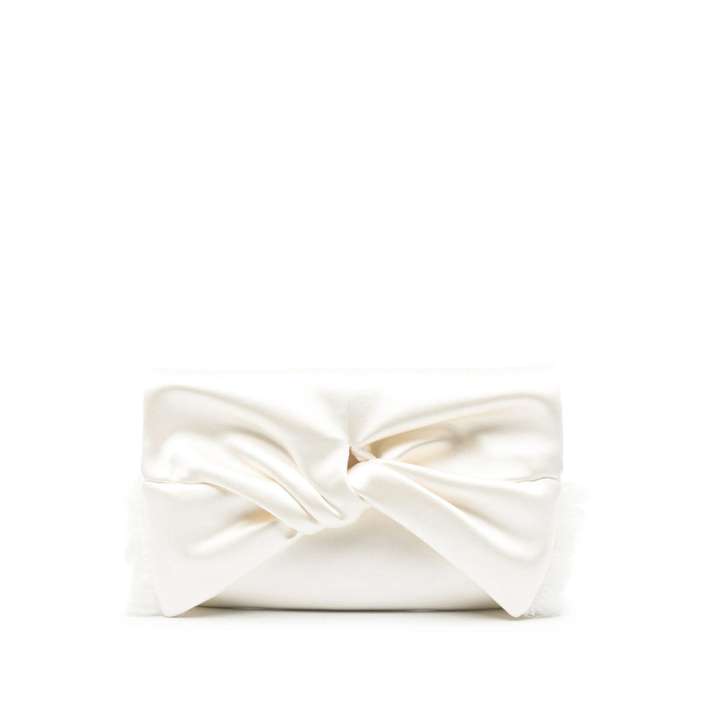 Anya Hindmarch White Clutch Bags Women ANYA HINDMARCH