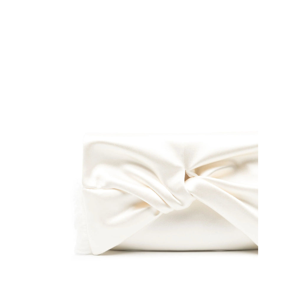 Anya Hindmarch White Clutch Bags Women ANYA HINDMARCH