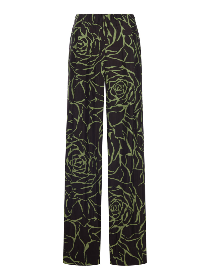 Dries Van Noten Women Wide Leg Trousers With Print DRIES VAN NOTEN
