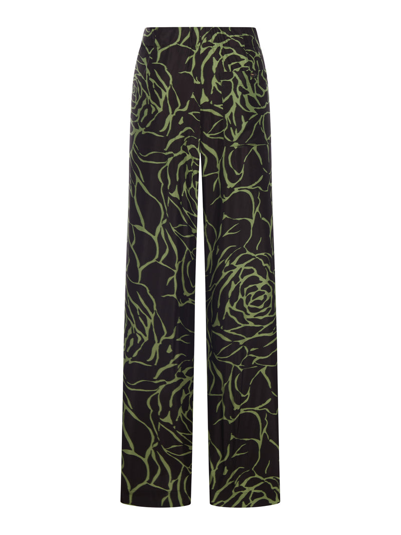 Dries Van Noten Women Wide Leg Trousers With Print DRIES VAN NOTEN