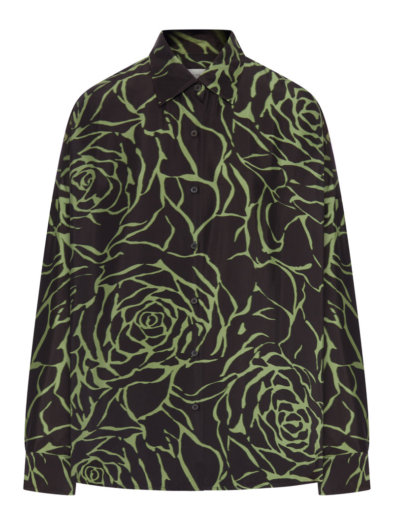 Dries Van Noten Women Long-Sleeved Shirt With All-Over Print DRIES VAN NOTEN