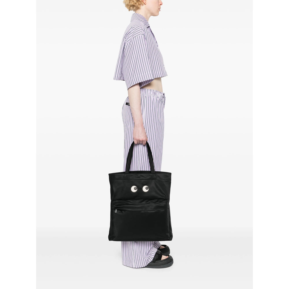 Anya Hindmarch Black Tote Bags Women ANYA HINDMARCH